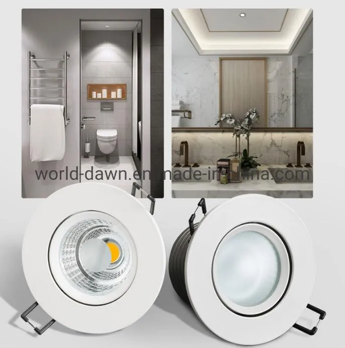 Bathroom Down Light IP65 Waterproof High Quality LED Ceiling Downlight