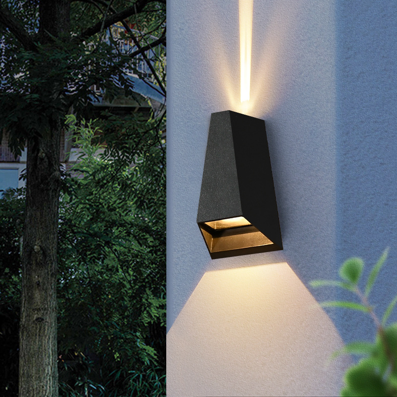 Garden Balcony Porch Aisle Door Porch Waterproof Outdoor up and Down LED Wall Light