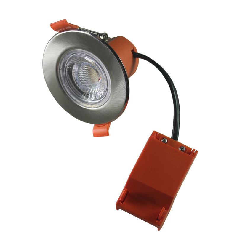 IP65 6W Fire Rated LED Downlight Recessed Ceiling Spotlights Kitchen Home Office Aluminum Dimmable LED Downlights