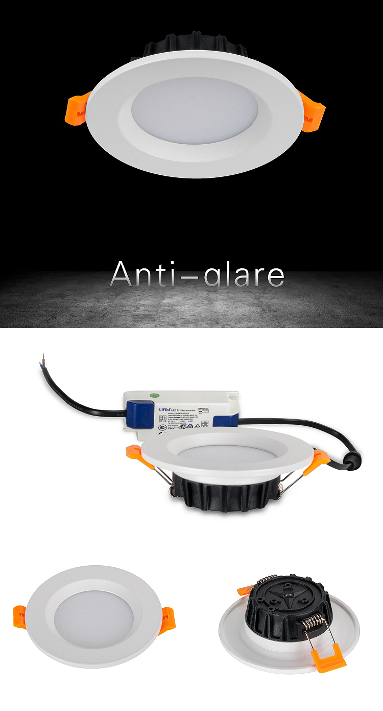 5 Year Warranty Hotel Mall Commercial Spotlight Beam Angle 90&deg; CCT 2700-7000k Ajustable Recessed SMD LED Downlight