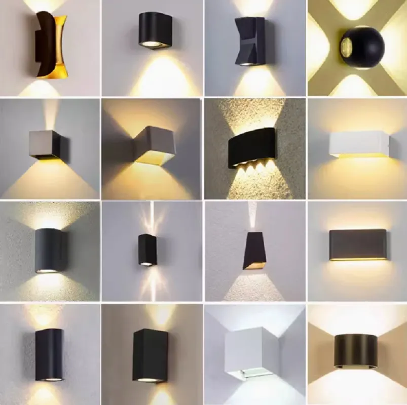 Modern Waterproof Outdoor Long Strip LED Wall Lamp IP65 Wall Light Garden Porch Sconce Light 110V 220V Sconce Luminaire