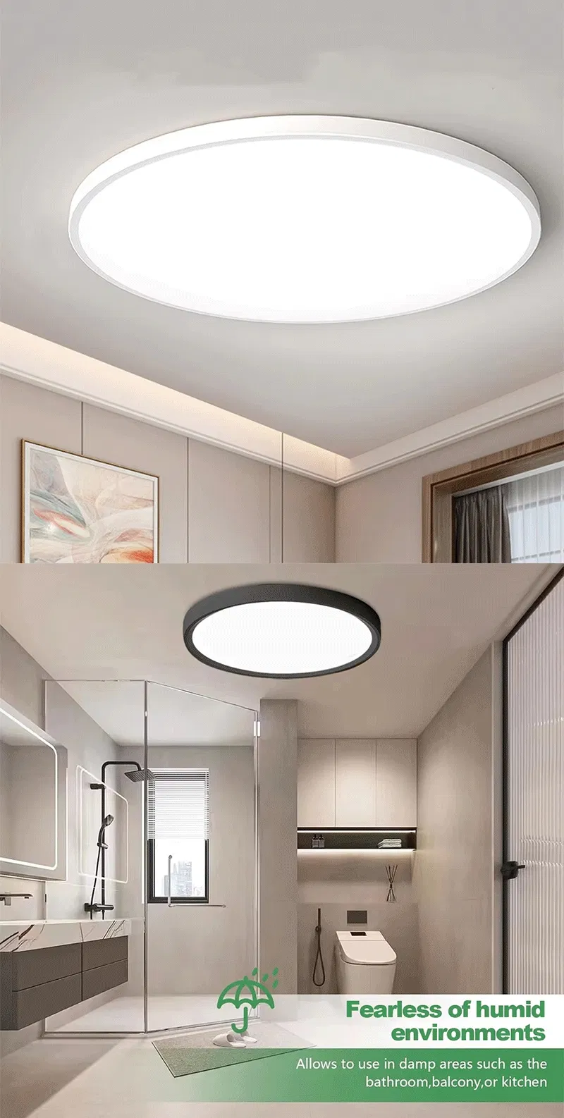 Rust Proof Ceiling Light Details 1
