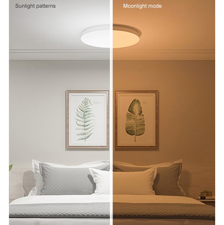 Customized Living Room Bedroom Dimmable Lighting Round 30w 45w 60w Modern Led Ceiling Light