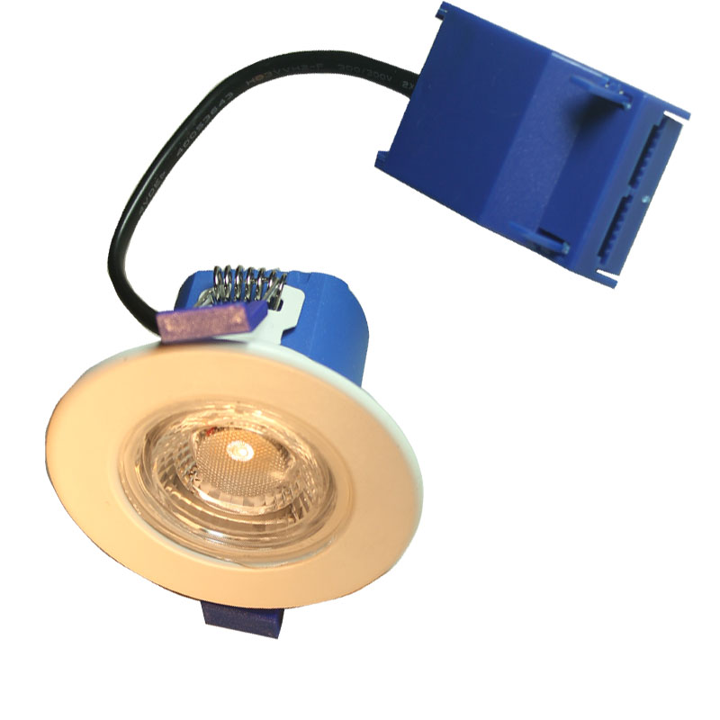 IP65 6W Fire Rated LED Downlight Recessed Ceiling Spotlights Kitchen Home Office Aluminum Dimmable LED Downlights