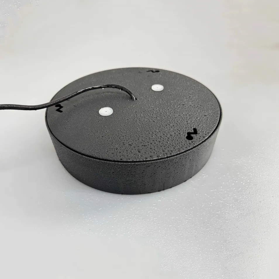 IP65 Waterproof Suspended Recessed Mounted LED Round Ceiling Light for Bathroom Balcony