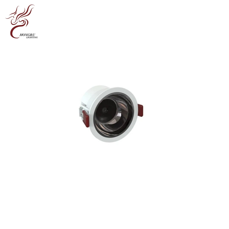 Household Commercial IP65 Waterproof LED Downlight, Dustproof Anti Glare Embedded Ceiling Lamp for Bathroom Kitchen Patio Balcony