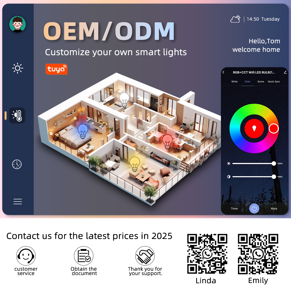 Smart Ceiling Light Banner