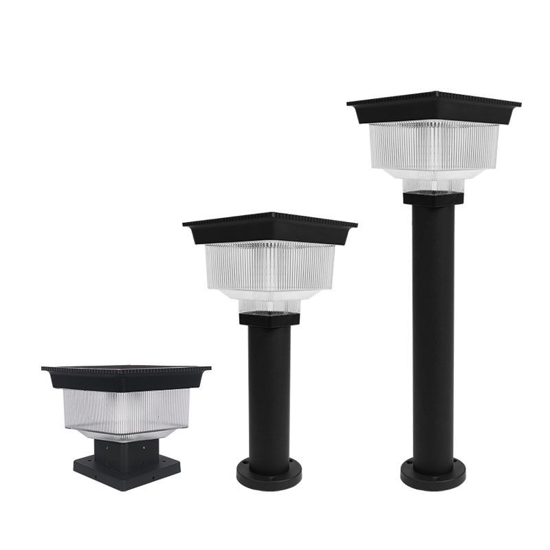 Solar Powered IP65 Waterproof Battery Operated Sensor Lamp Outdoor LED Gate Pillar Light for Garden Yard Fence Patio Deck Porch