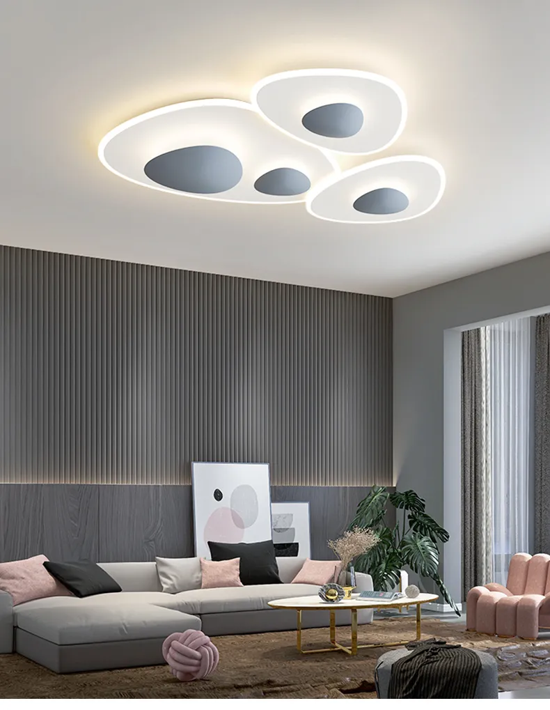 Modern Creative Minimalist Living Room LED Home Improvement Bedroom Designer Ceiling Lamp (WH-MA-281)