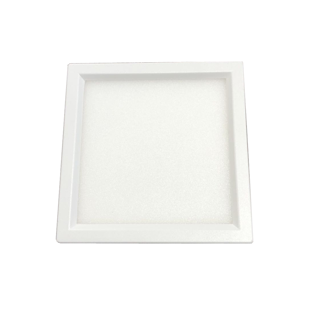 Fast Shipping ETL Led Flush Mount Ceiling Lights Surface Mounted square Panel Light CCT Tunable Different Colour Trim Rings