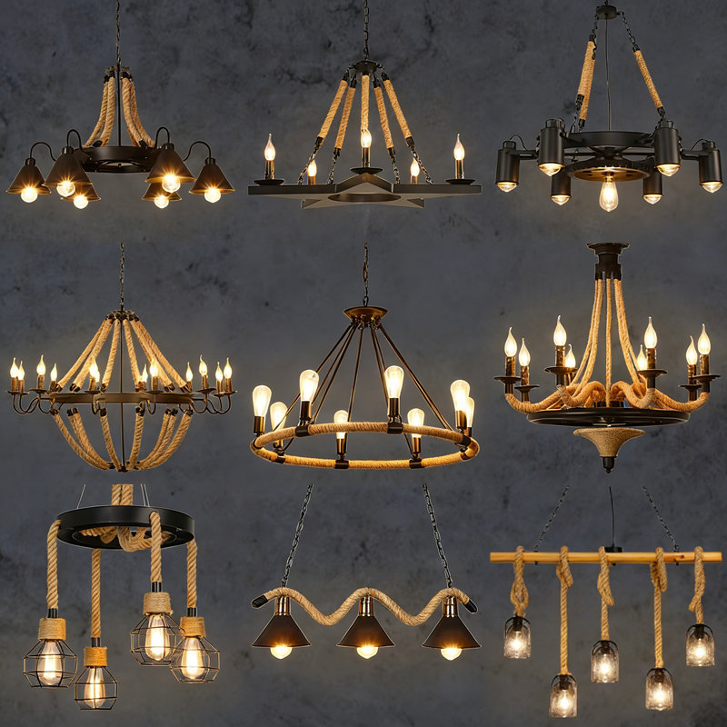 Japandi Style Ceiling Light Fixturewith Lampshades Semi Flush Mount Ceiling Lamp for Home Decor