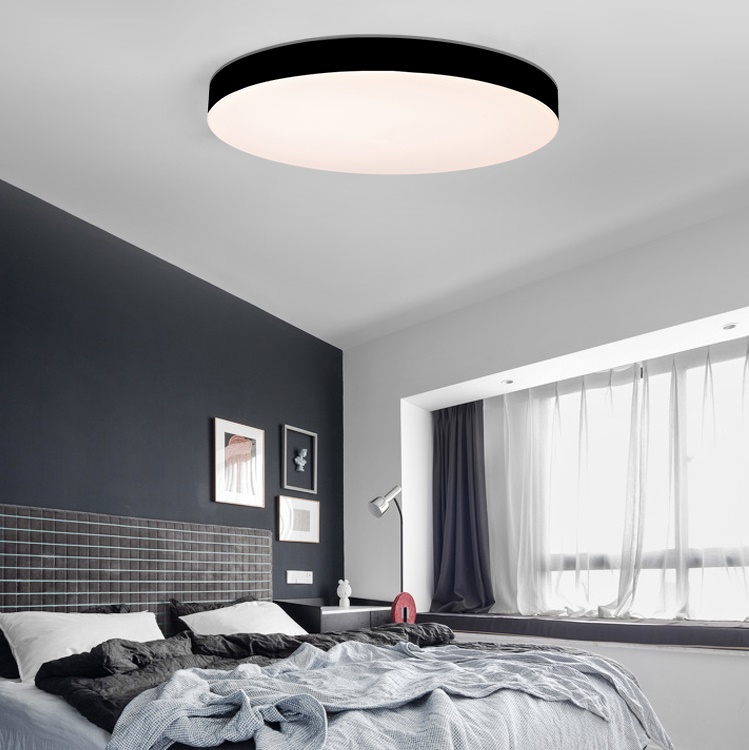 Customized Living Room Bedroom Dimmable Lighting Round 30w 45w 60w Modern Led Ceiling Light