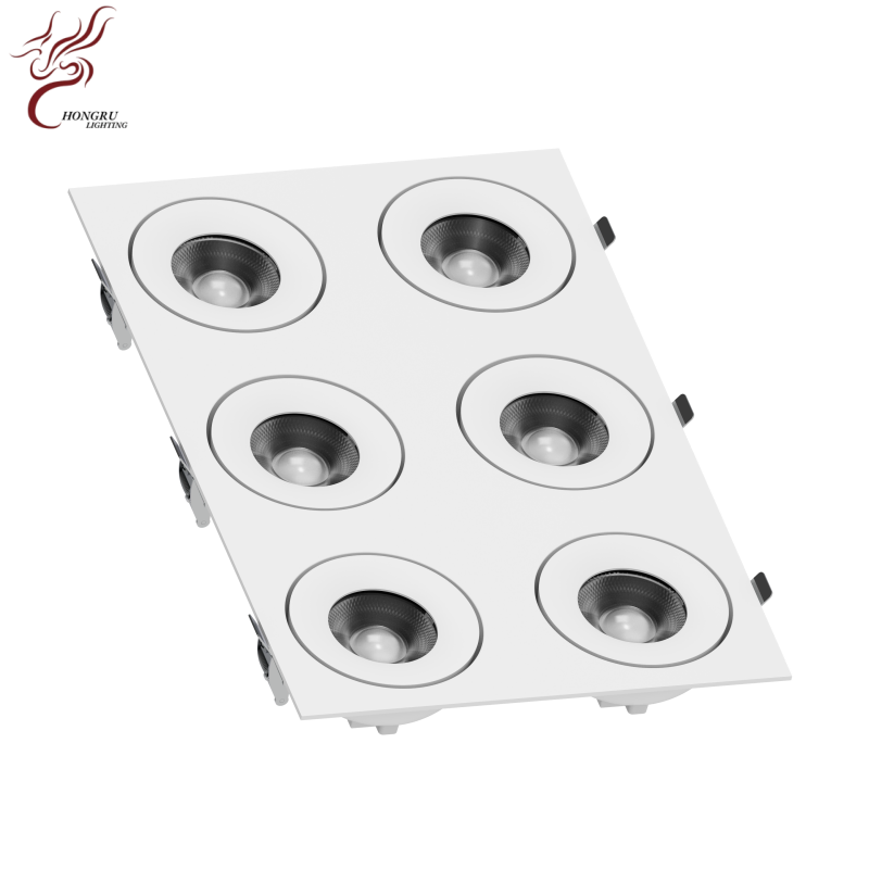 Elegant COB Spotlight Ultra-Thin Aluminum Recessed Lighting for Homes