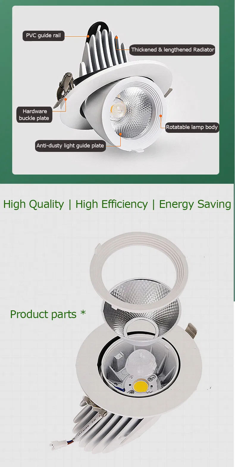 Recessed Spotlights Heat Sink Design