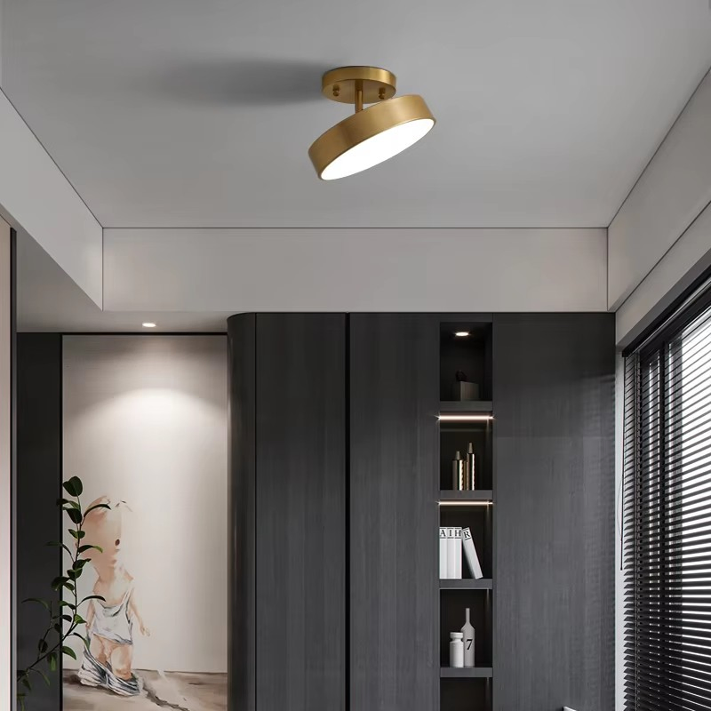 Aisle Corridor Bathroom Small Ceiling Lamp Modern Minimalist LED IP33 Warm White