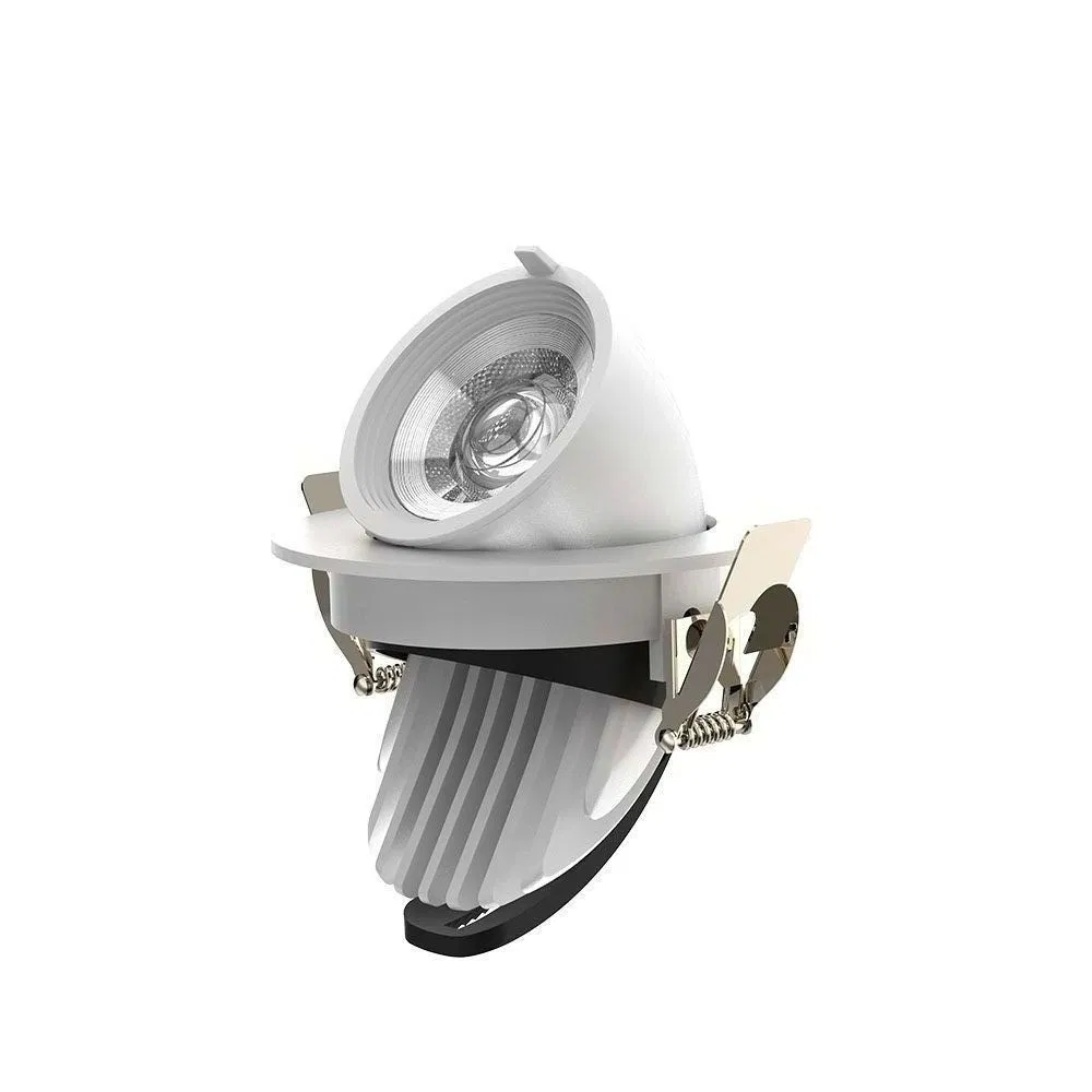 China Factory Recessed Gimbal LED Down Light 10W Anti-Glare Design, Ra>95, 120lm/W