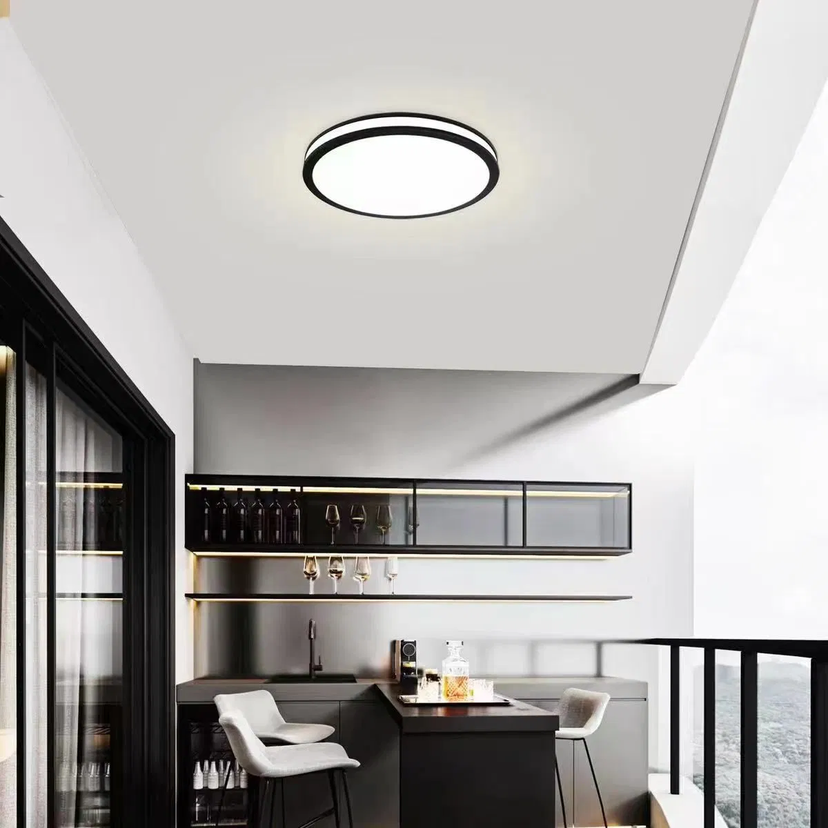 IP65 Waterproof Kitchen Bathroom Outdoor LED Wall Ceiling Lights