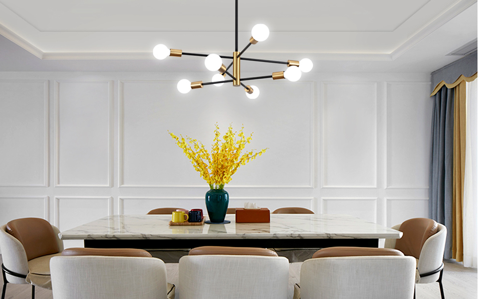 Sputnik Chandelier Light Fixture 3