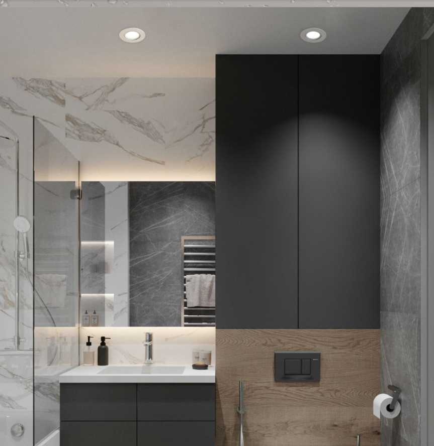 Bathroom Down Light IP65 Waterproof High Quality LED Ceiling Downlight