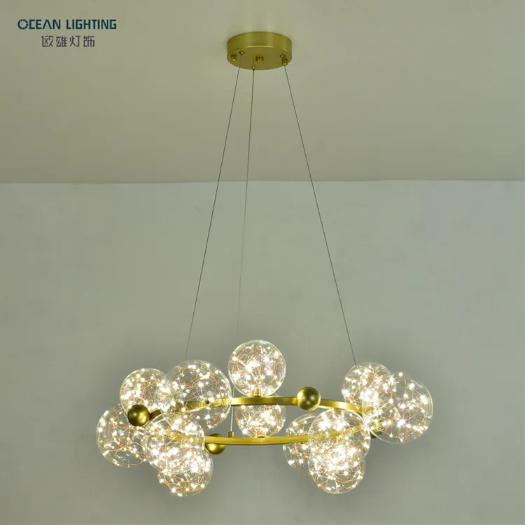 Minimalist Simple Modern Black Metal LED Ceiling Lamp Living Room
