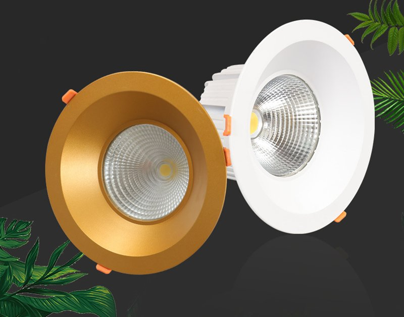 LED Spot Light 60degree 3000K CREE COB Porch Lighting Outdoor 60W LED Pendant Light Ceiling Down Light for Terrace Engineer Suspension Lighting