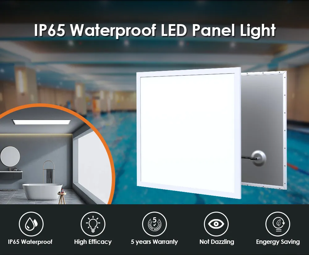 Durable IP65 Waterproof LED Light for Pools and Bathrooms