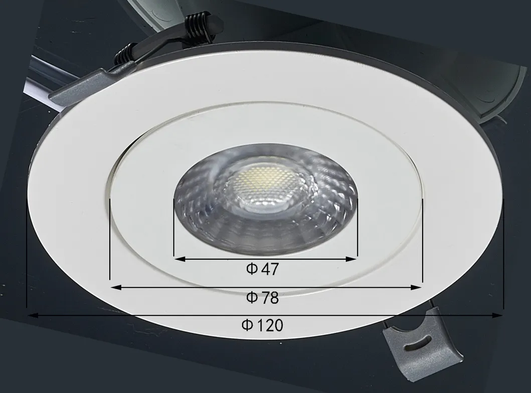 LED Gimbal Downlight Ceiling Recessed Direction Adjustable PBT Cheap Price Spot Light