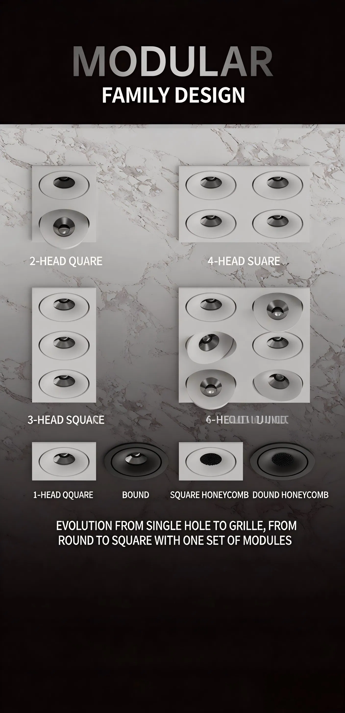 Elegant COB Spotlight Ultra-Thin Aluminum Recessed Lighting for Homes