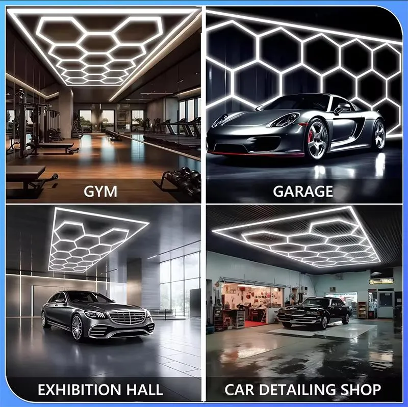 Hexagonal Panel Light Waterproof Display