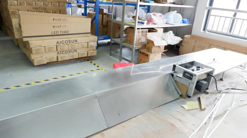 SciBrite LED lighting production overview and factory floor
