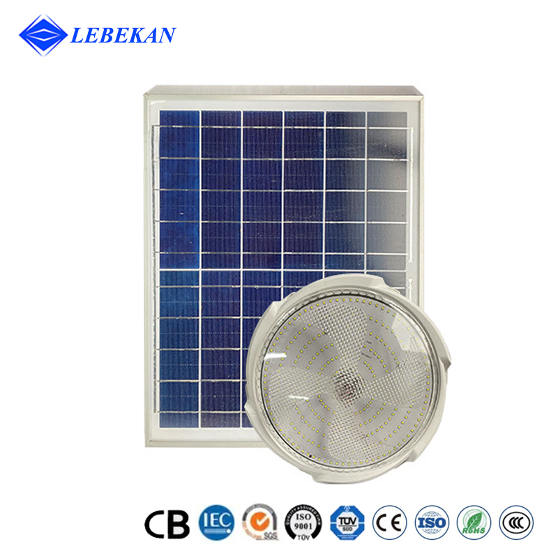 Modern 40W 50W 60W Surface Mounted Solar Ceiling Light for Porch Patio Garage Balcony Outdoor Lighting