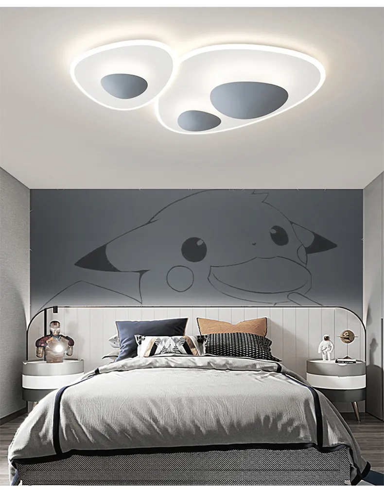 Modern Creative Minimalist Living Room LED Home Improvement Bedroom Designer Ceiling Lamp (WH-MA-281)