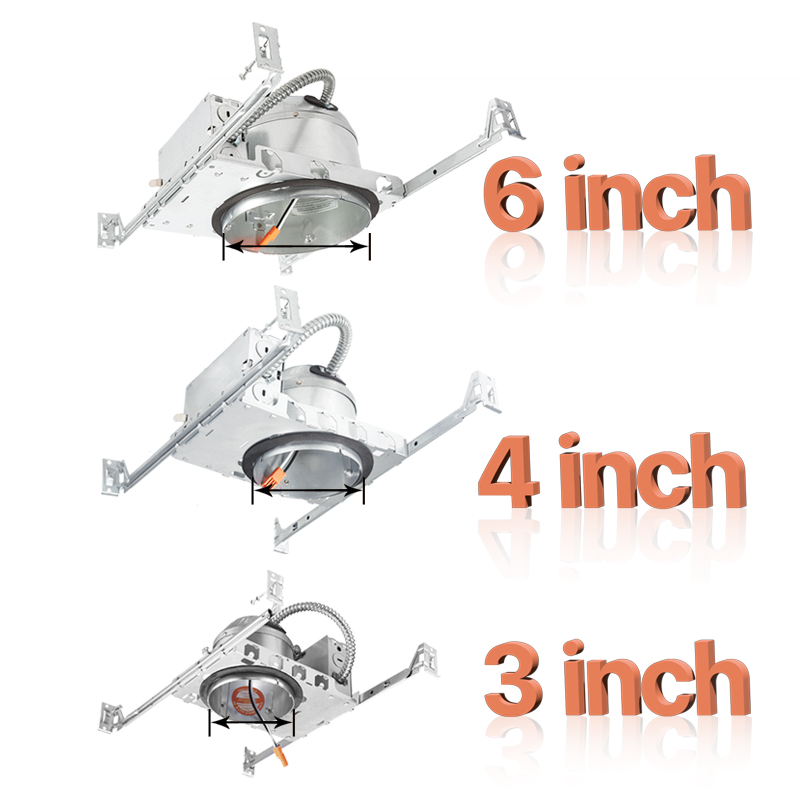 4Inch Indoor Decoration Round LED Fire Rated Downlight Housing Combination Recessed Mounted Fireproof Downlight for Commercial