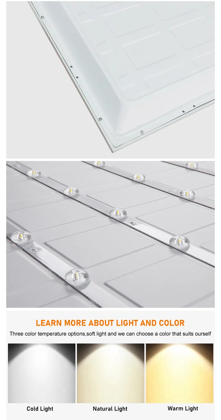 LED Panel Light 85-265V 72W LED Ceiling Square Recessed Ultra Thin Ceiling Lamp 2835 SMD Lighting