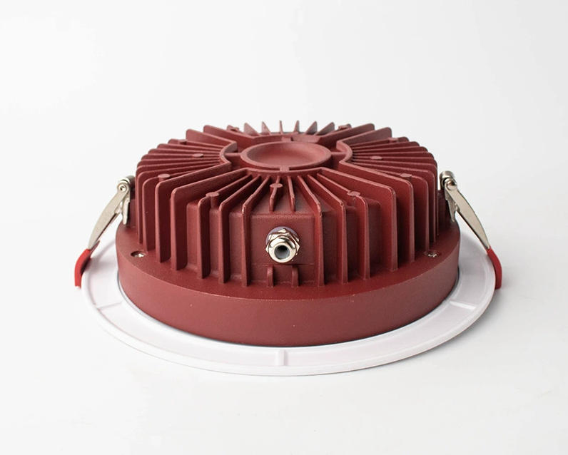 IP65 Waterproof COB 12W 18W 25W AC85-265V Wide Voltage Die-Cast Aluminum Bathroom Kitchen Recessed Ceiling LED Downlight