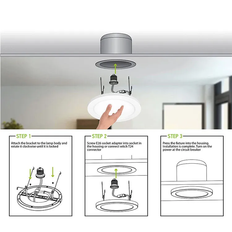 3CCT IP20 LED Ceiling Light
