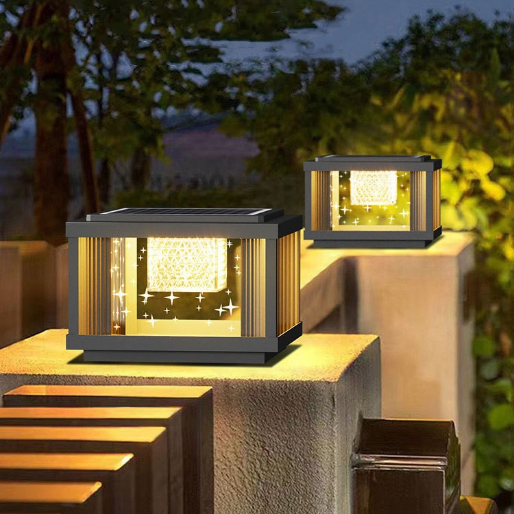 Hot Sale Outdoor Solar Powered Fence Wall Mount Lights up and Down LED Wall Lamp up Down Porch