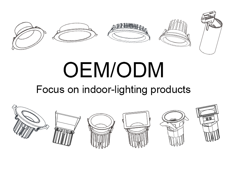 Hotel Recessed LED Trimless Spotlight