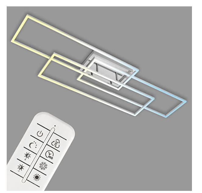Hisoon Hot Sales Rectangle Shade Modern Minimalist LED Decorative Ceiling Lamp