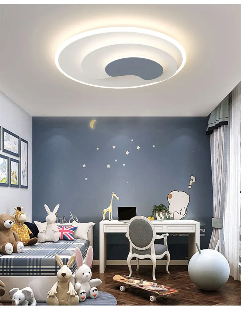 Modern Creative Minimalist Living Room LED Home Improvement Bedroom Designer Ceiling Lamp (WH-MA-281)