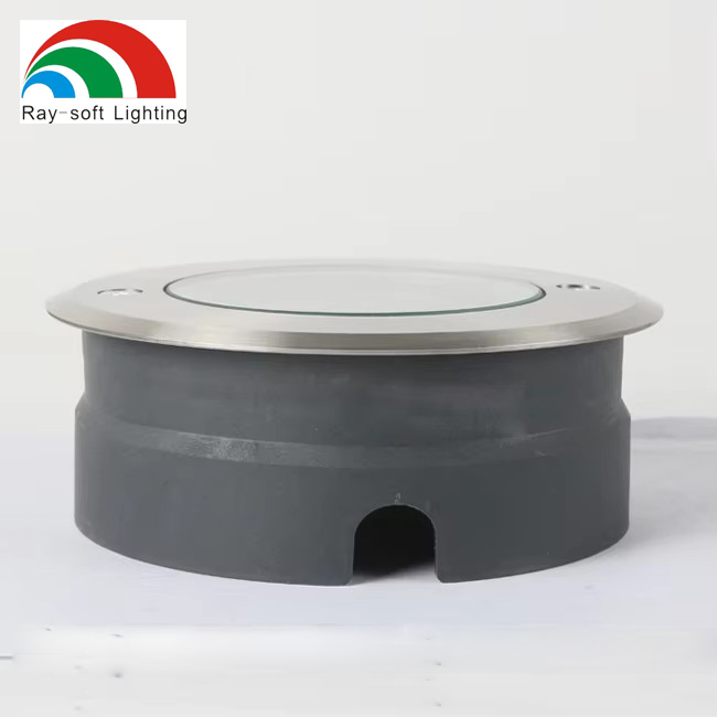 Recessed Ultra-Thin LED Ground Light Outdoor Waterproof Park Square Step Lawn Courtyard Inground Lighting