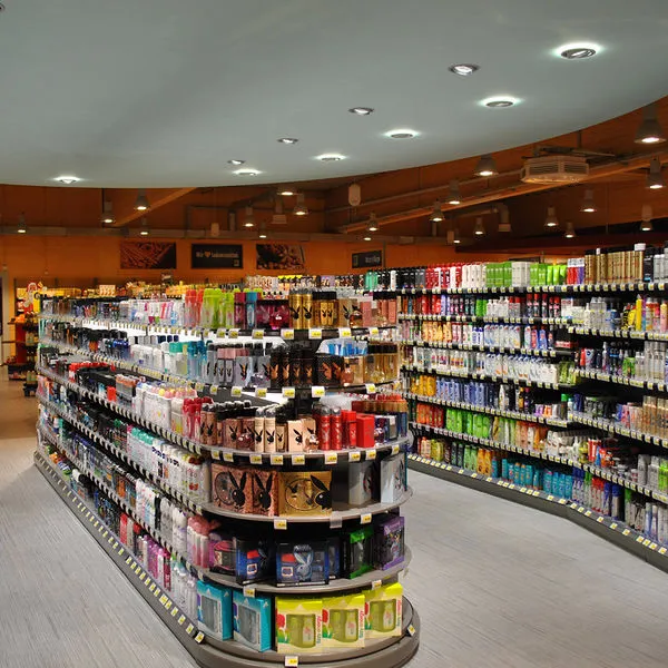 Gimbal Downlight Application Store Room