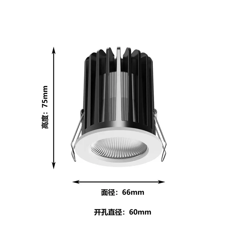 Bathroom Balcony IP65 Waterproof Downlight LED Ceiling Light Design