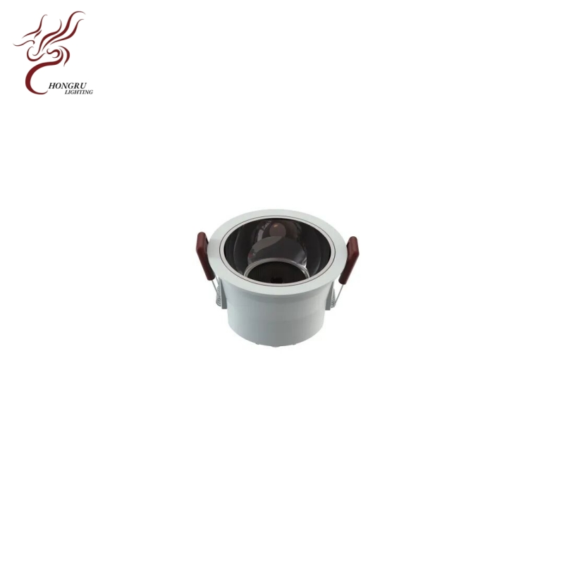 Household Commercial IP65 Waterproof LED Downlight, Dustproof Anti Glare Embedded Ceiling Lamp for Bathroom Kitchen Patio Balcony