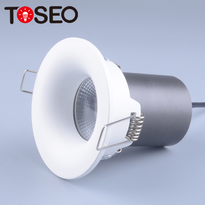 TOSEO Custom High-Quality Indoor Lighting Ip65 Anti-Glare Waterproof Square Recessed Downlight