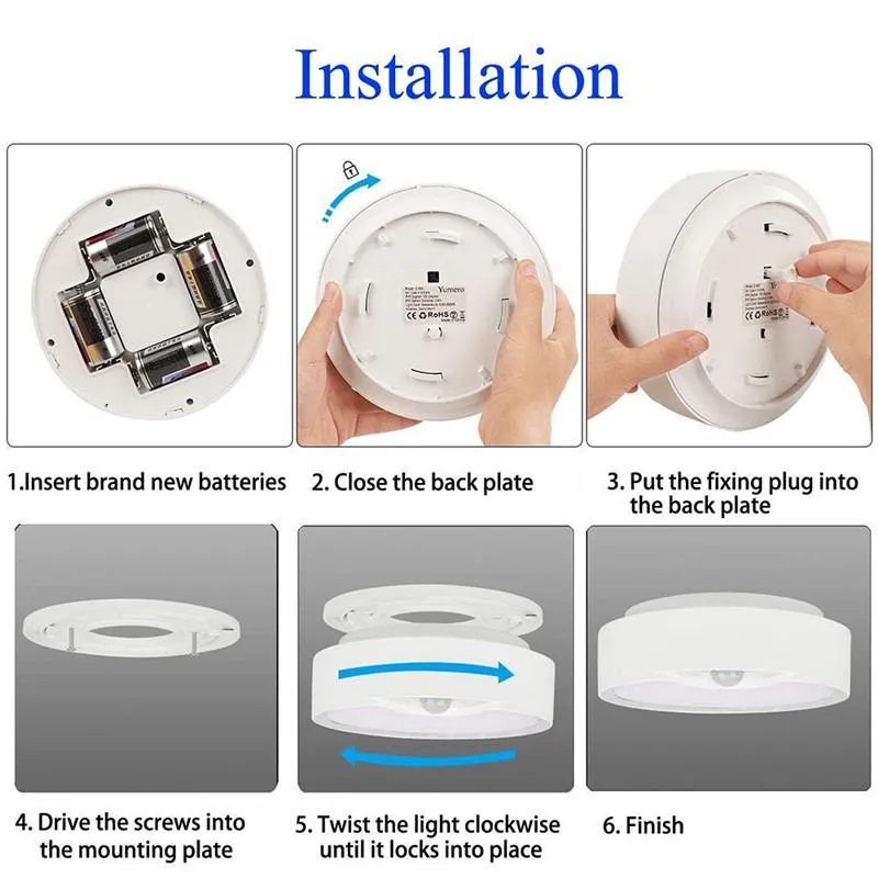 LED Ceiling Lamp for Hallway Laundry Stairs Garage