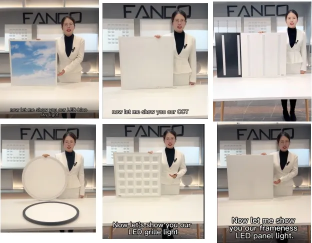 LED Panel Lights Ultra Thin 600X600 Office Ceiling Recessed High Efficiency Backlit 60X60 24W 36W 48W 72W Panel Lights