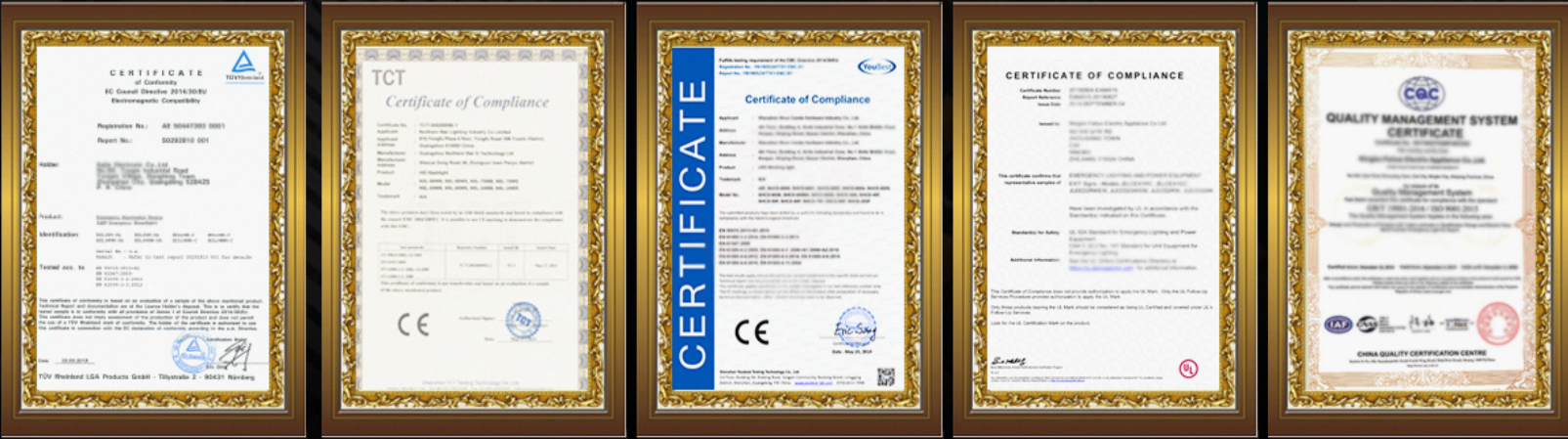Certifications