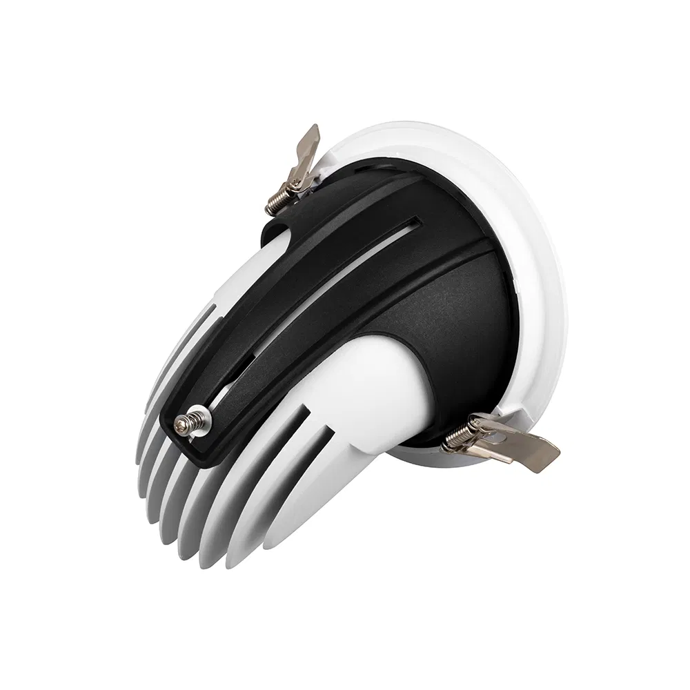 IP44 Deep Recessed Design Anti Glare Downlight 360 Degrees Rotatable Gimbal Downlight