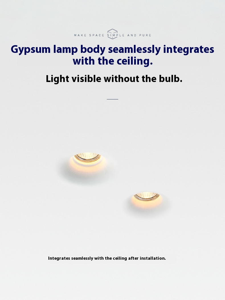 Gypsum Downlight View 1